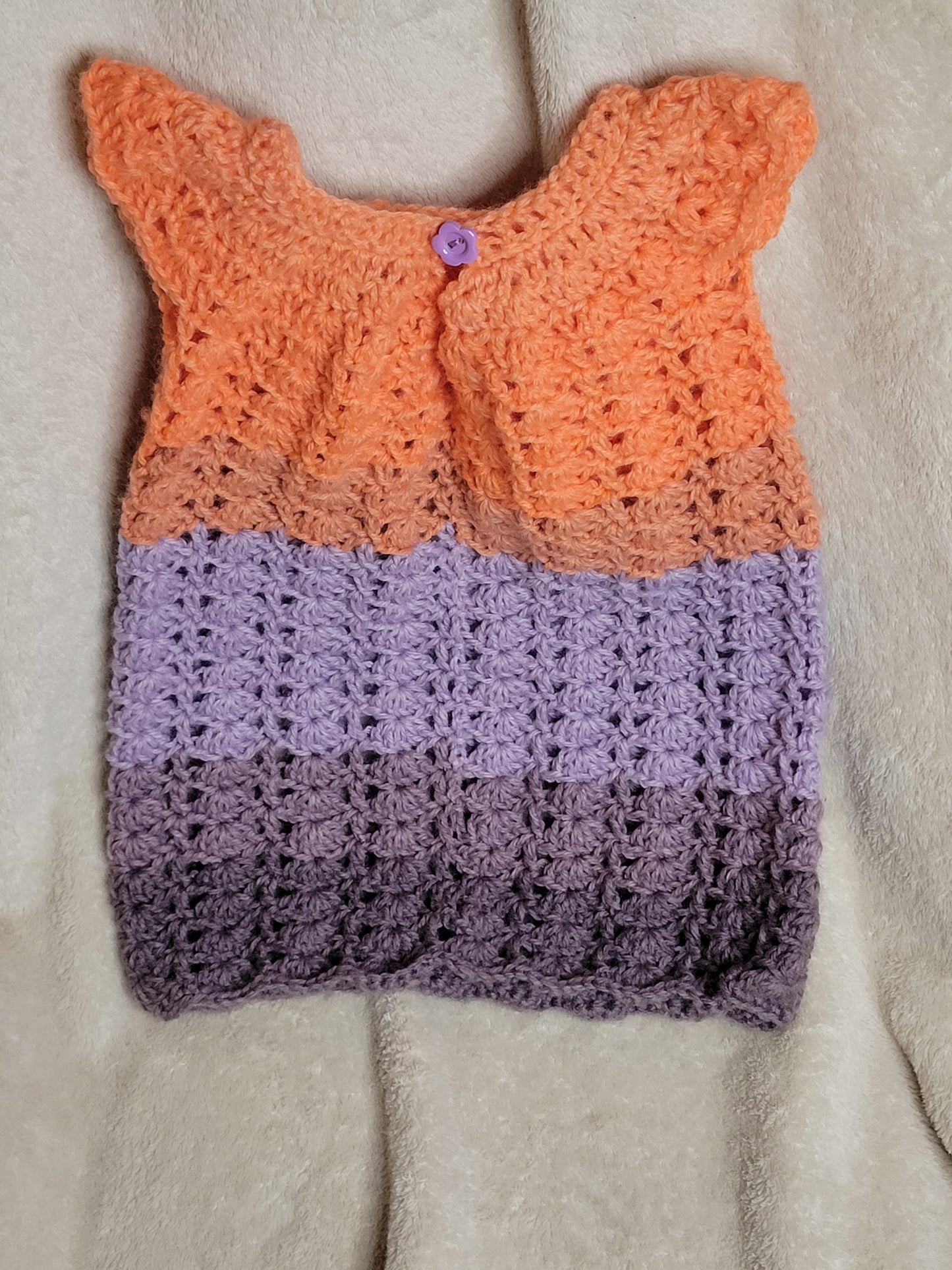 Orange/ Purple Gradient Dress