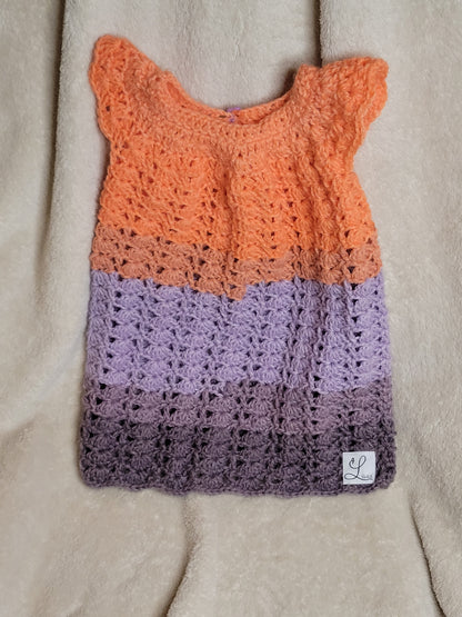 Orange/ Purple Gradient Dress