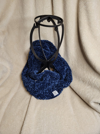 Velvet Infinity Scarf