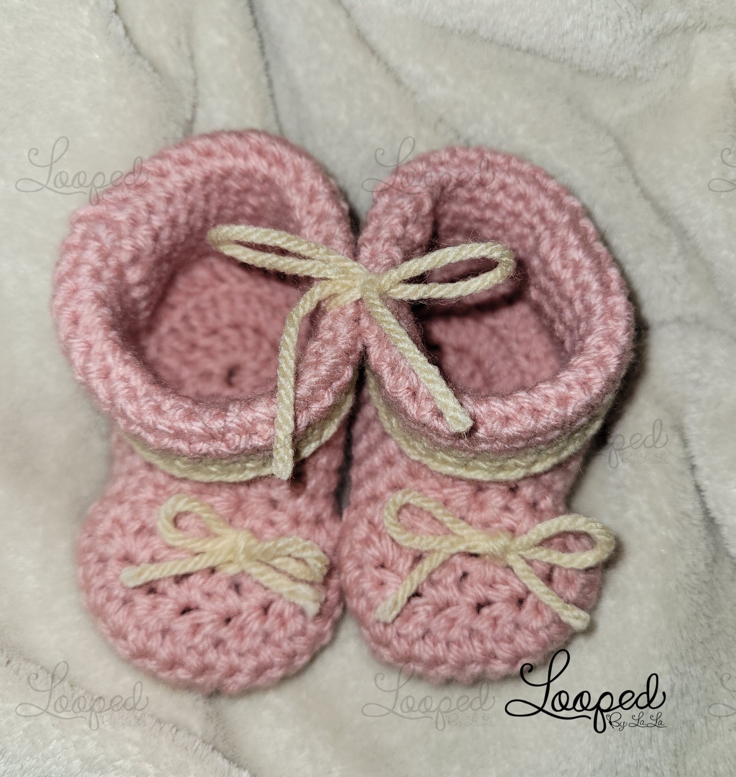 Cuffed Baby Booties